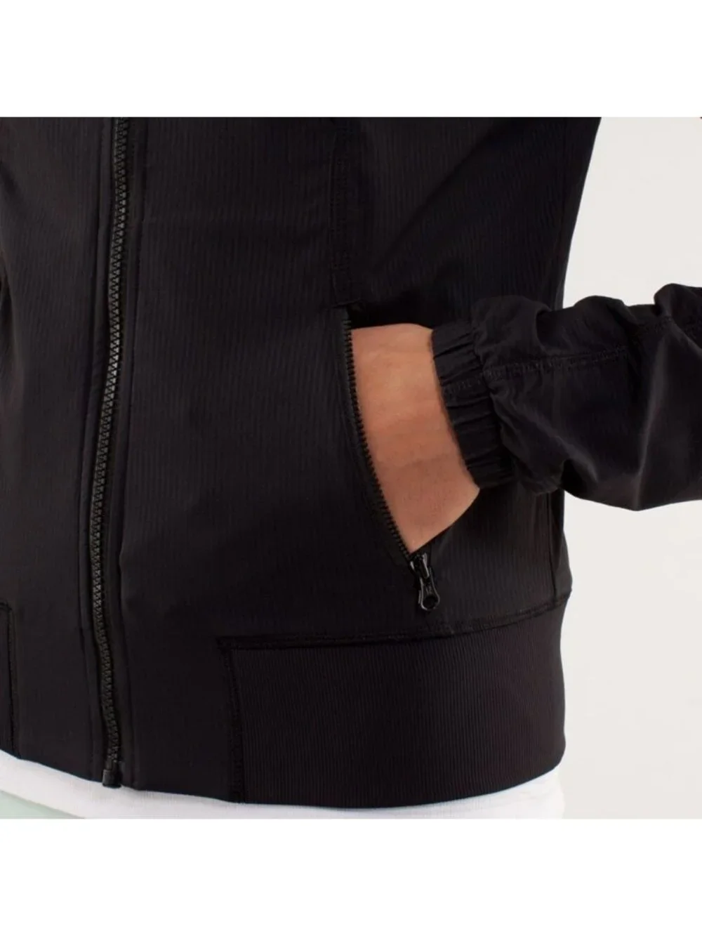 Lululemon Street To Studio Zip Up Jacket Black